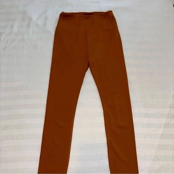 Lou & Grey Orange High Waisted Leggings - Picture 1 of 7